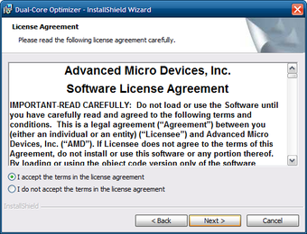 Image 1 for AMD Dual-Core Optimizer