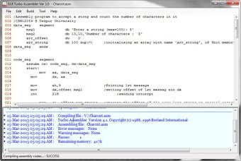 Imagen 0 para GUI Turbo Assembler