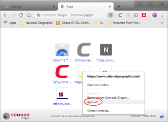 Image 1 for Comodo Dragon