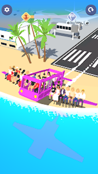 Image 0 for Air Bus Landing 3d