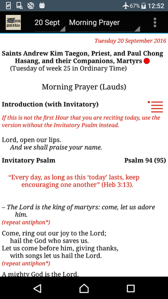 Image 0 for Catholic Calendar: Univer…