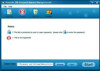 Imagen 2 para Vibosoft PDF Password Rem…