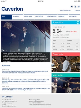 Image 0 for Caverion Investor Relatio…