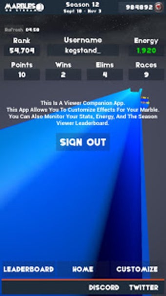 Image 2 for Marbles on Stream Mobile