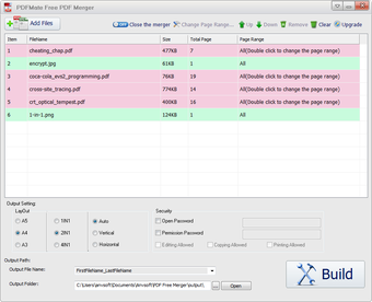 Image 0 for PDFMate Free PDF Merger