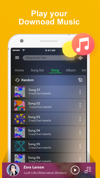 Image 1 for Free Music Go - Music Pla…