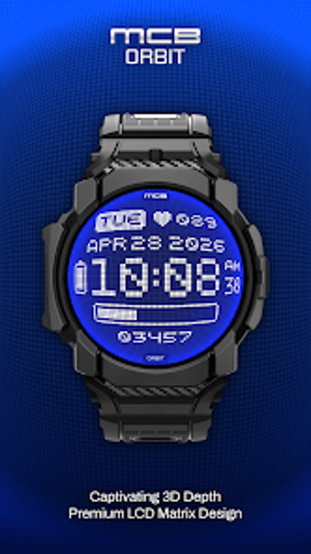 Image 0 for MCB Orbit: 3D LCD Watch F…