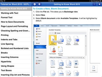 Imagen 0 para GCF Word 2010 Tutorial