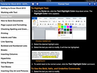 Imagen 1 para GCF Word 2010 Tutorial