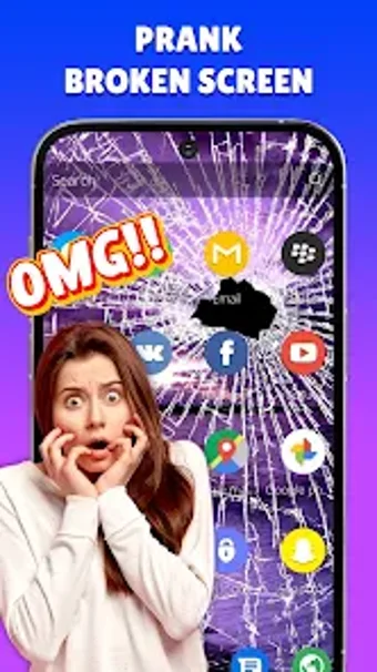 Imagen 0 para Broken Screen: Crack Effe…