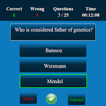 Image 0 for Genetics MCQ