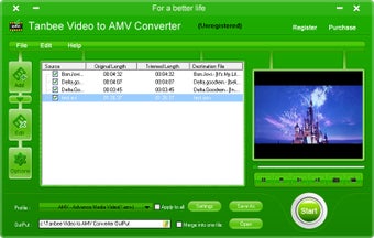 Imagen 0 para Tanbee Video to AMV Conve…