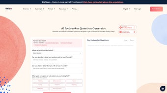 Imagen 0 para Icebreaker Question Gener…
