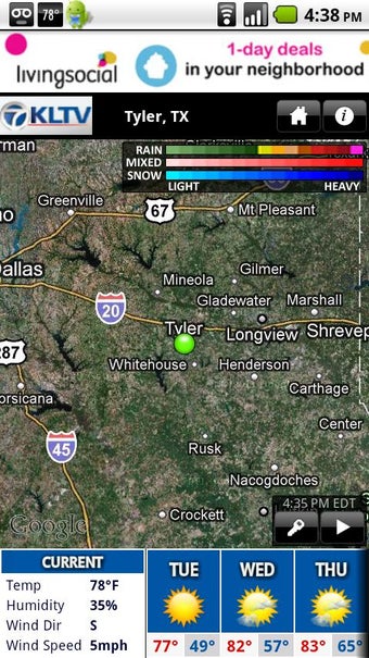 Image 3 for KLTV First Alert Weather