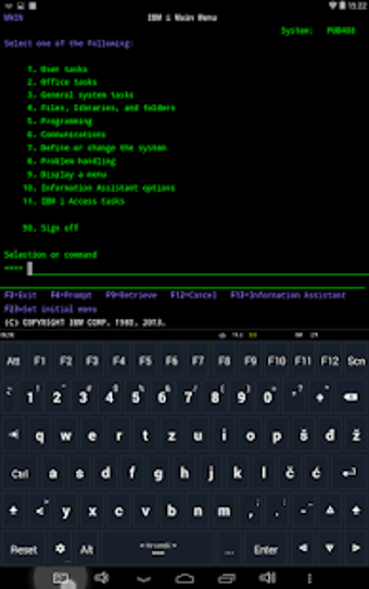 Image 0 for Terminal Emulator for IBM…