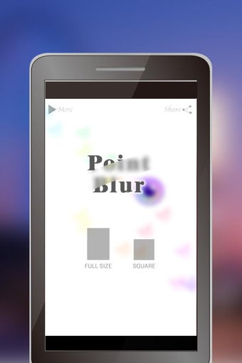 Image 0 for Point Blur