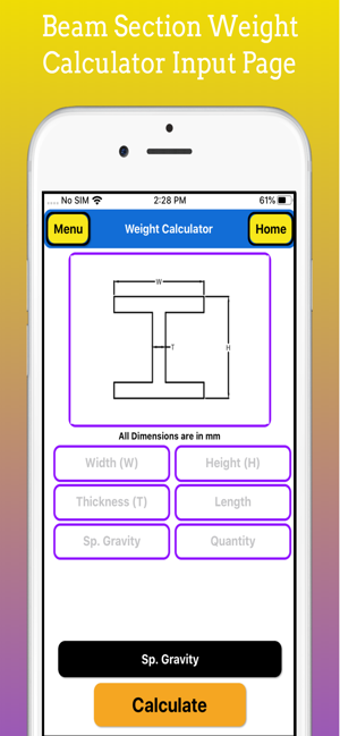 Image 1 for Fabrication Weight Calcul…