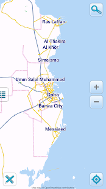 Imagen 2 para Map of Qatar offline