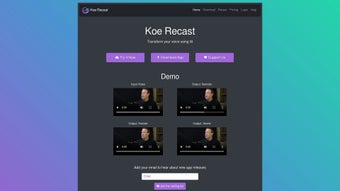 Imagen 0 para Koe Recast