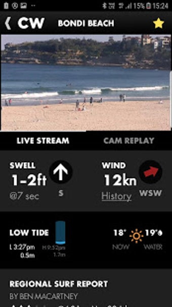 Image 1 for Coastalwatch Surf Check