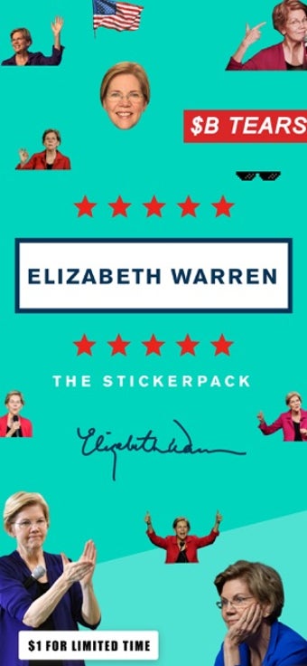 Image 1 for Elizabeth Warren Sticker …