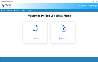 Image 0 for SysTools CSV Splitter Sof…