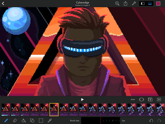 Image 1 for Pixaki - Pixel art studio