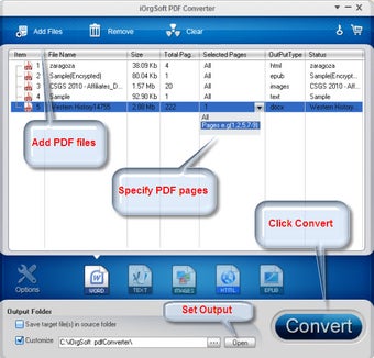 Image 0 for iOrgsoft PDF Converter