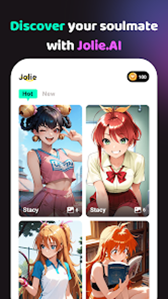 Image 0 for Jolie-AI Chat Story