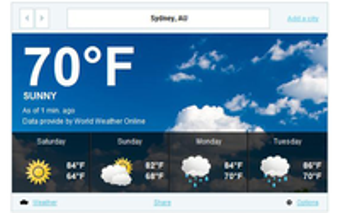 Image 0 for Weather Now for Firefox