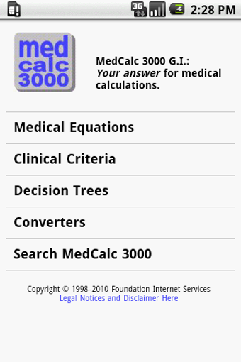 Image 0 for MedCalc 3000 G.I.