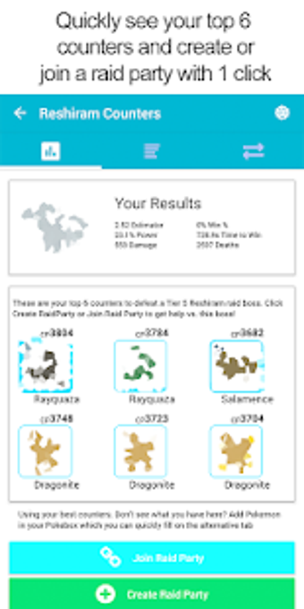 Image 3 for Pokebattler Raid Party - …