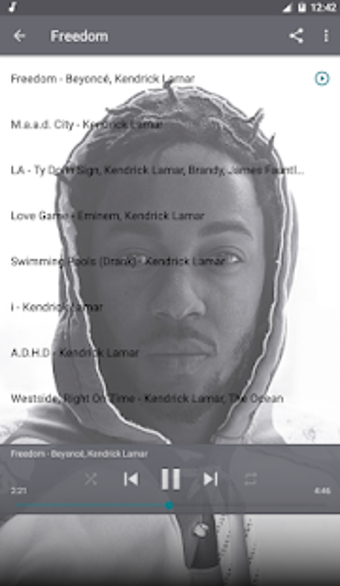 Imagen 0 para Kendrick Lamar Free Album…