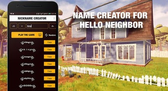 Image 0 for Name creator for hello ne…