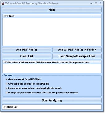 Image 0 for PDF Word Count & Frequenc…