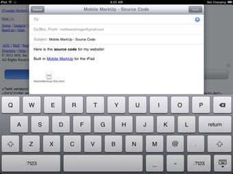 Imagen 2 para Mobile Markup - Code Edit…