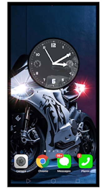 Image 0 for Sports bike watch: Night …