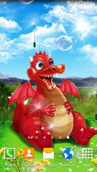 Image 2 for Cute Dragon Live Wallpape…