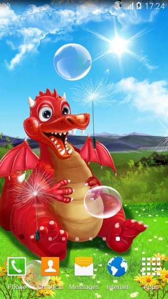 Imagen 0 para Cute Dragon Live Wallpape…