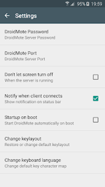 Imagen 1 para DroidMote Server (root)