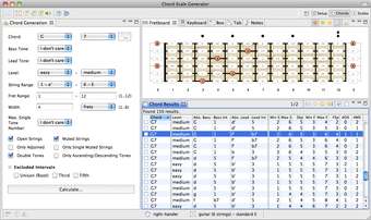 Image 0 for Chord Scale Generator