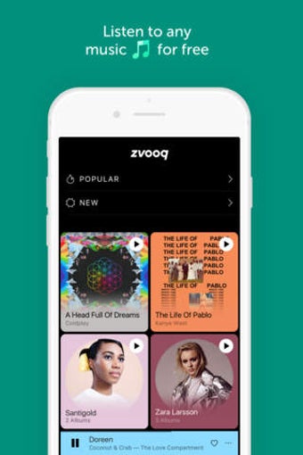 Image 0 for Zvooq: Music for iPhone a…