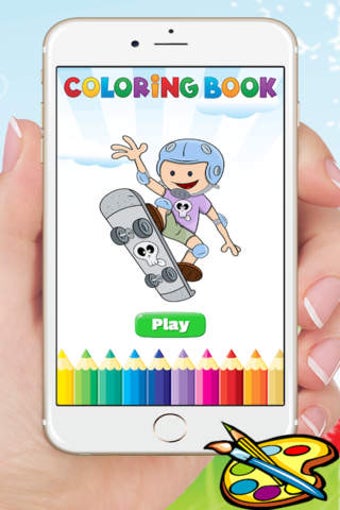Image 0 for Sport Cartoon Coloring Bo…