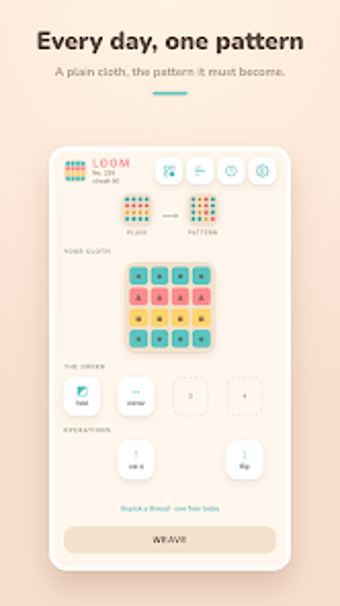 Imagen 0 para Loom: Daily Pattern Puzzl…