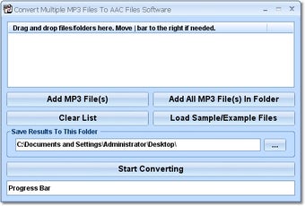 Image 0 for Convert Multiple MP3 File…