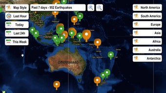 Imagen 2 para Live Earthquake Map