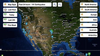 Imagen 3 para Live Earthquake Map