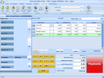 Image 5 for MoonLite POS (Point of Sa…