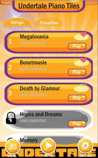 Image 0 for Megalovania Piano Tiles -…