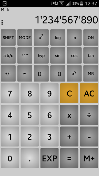 Imagen 3 para Calculator andanCalc PRO+